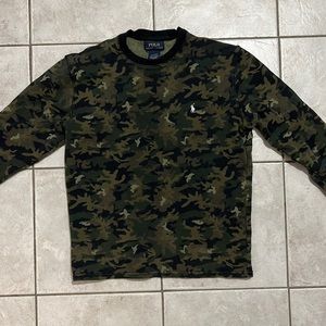 POLO RALPH LAUREN Camo Long Sleeve Tshirt